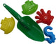 Cuchara adriática 26cm con 4 moldes de arena