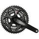 SHIMANO CRANKET SET 7 8 Speed ​​Tourney FC-A073 170 50-39-30T con asse quadrato nero