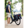 Newlooxs new looxs vigo 536.155mik2 zwart groen dubbeltas mik 40l
