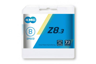 BZ08NG114 KMC Fietsketting 6 7 8-speed Zilver Grijs