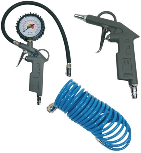 Aerotec persluchtcompressor, toebehorenset | inhoud 3-delig | 1 stuk - 200654 - 200654