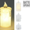 Home styling kaarsjes op batterij set van 3 stuks