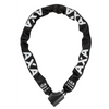 Candado de cadena Axa absolut art2 - 9-110 con funda de poliéster - negro