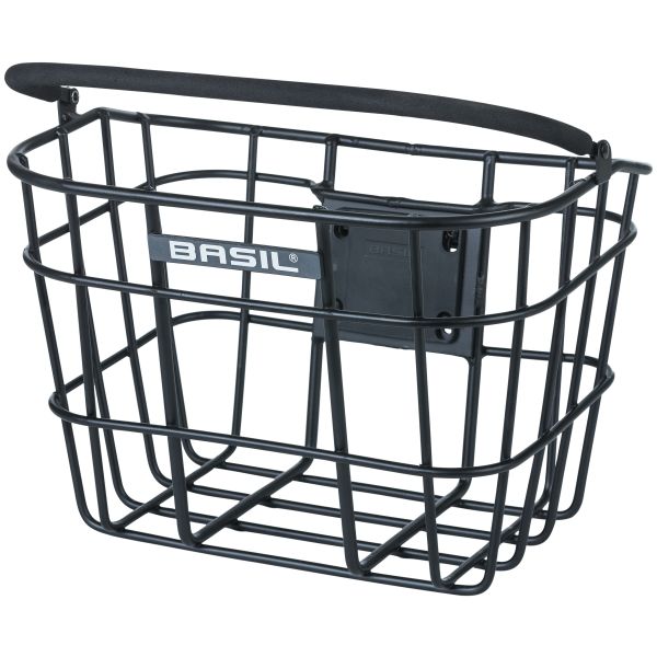 Basil Bremen Alu KF - Canasta de bicicletas - Primero - Negro