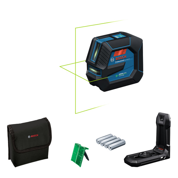 Laser a linea Bosch blu gl 20-22 g | 4x batteria 1,5 V LR6 (aa) | in scatola - 0601065600