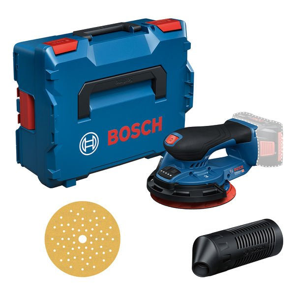 Lijadora excéntrica inalámbrica Bosch blue gex 18v-150-3 | excluyendo batería y cargador en l-boxx - 0601372903