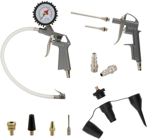 Airpress 4300025 | juego de accesorios para pistola de aire comprimido | 15 piezas - 4300025