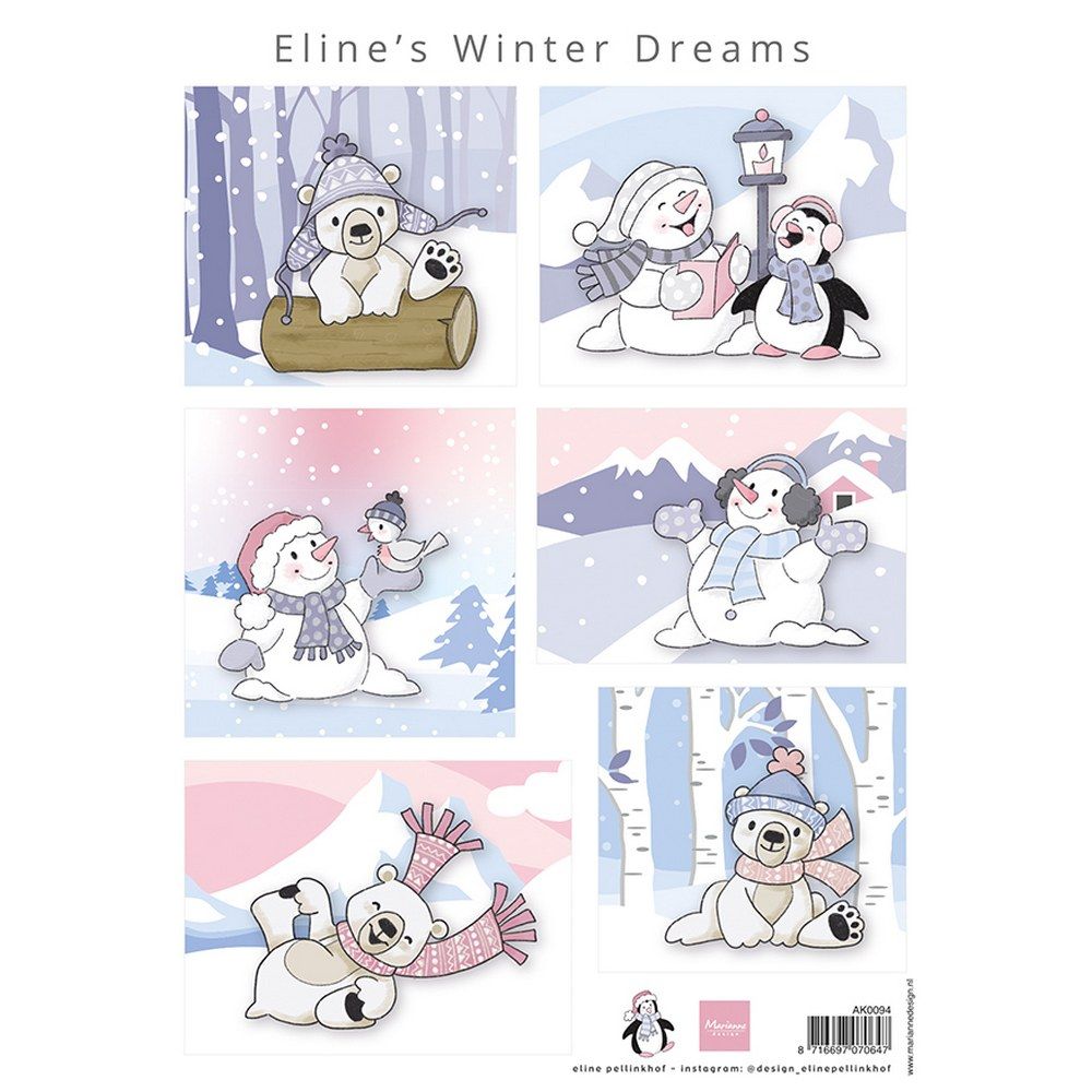 Marianne design • lenzuolo I sogni invernali di eline