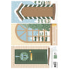 Marianne design • die cut sheet home for christmas by marleen