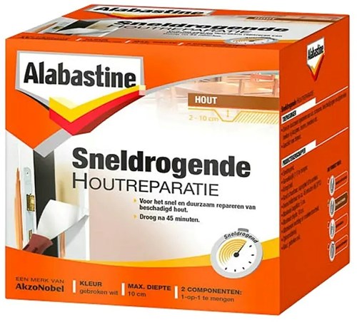 Riparazione legno Alabastine ad asciugatura rapida 500gr - 5179305