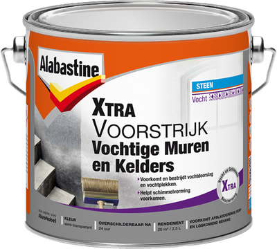 Alabastine xtra prime damp walls and cellars | 2.5 l - 5622883