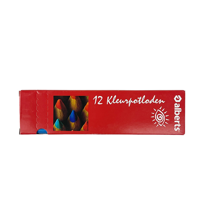 Lápices de colores Alberts azul claro 12 piezas