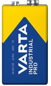 Batteria alcalina Varta Industrial Pro e vassoio da 9 V (20) - 3015383