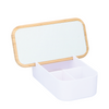 Alpina make-up opberger met spiegel, 25cm