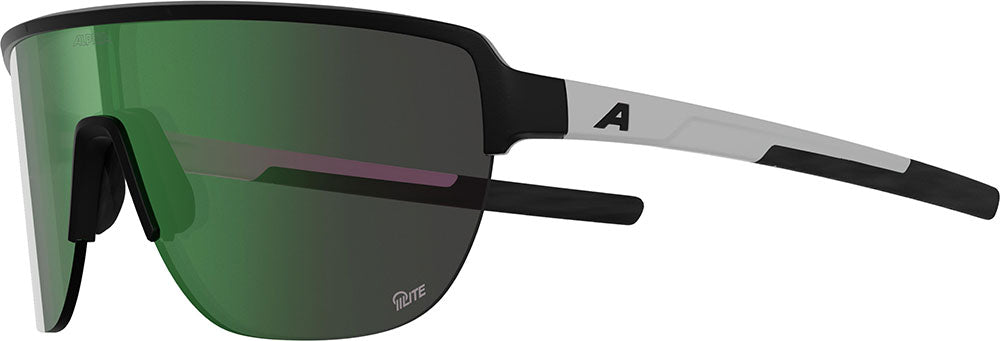 Alpina sports sportbril ram 2.0 q-lite mat zwart wit