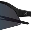 Alpina sports sportbril sonic hr m q-lite blauwe lens mat zwart