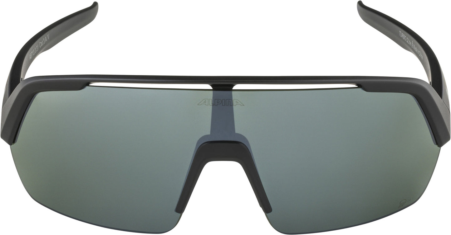 Ropa deportiva olímpica gafas deportivas turbo-hr q-lite negro