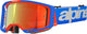 Alpinestars vision 8 wordmark (mirror red) - maschera da mtb