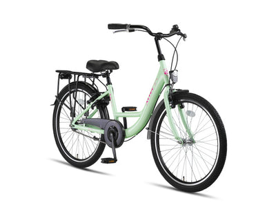 Altec belle 24 pulgadas menta de bicicleta para niñas