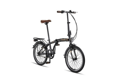 Altec Cunda de 20 pulgadas Plegado Bike N-3 Black-Gold