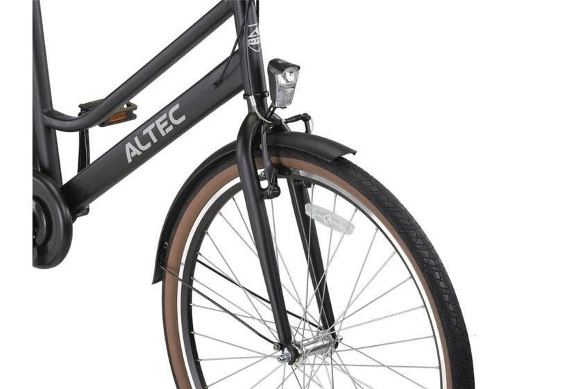 Altec manta 28 pollici 55 cm Ladies 3V Rollerbrake Matte Black
