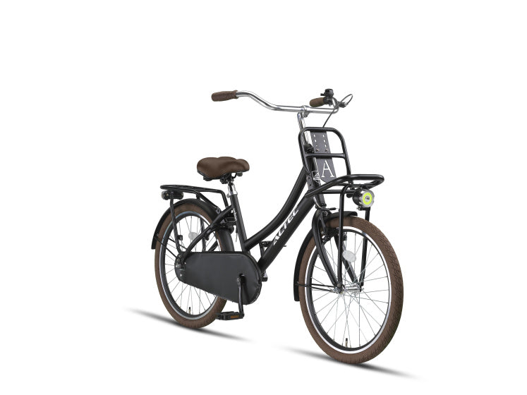 Altec urban 20 inch meisjes terugtraprem matzwart bruin
