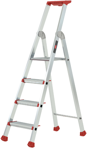 Altrex 503894 nimba single walk-up stairs | 4-step - 503894