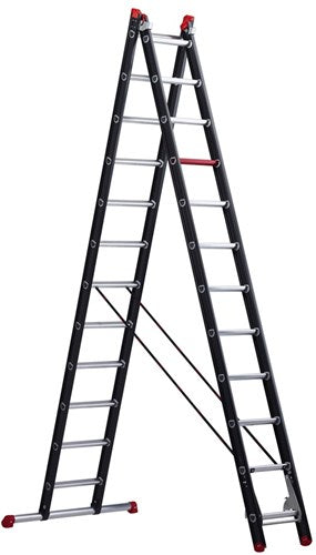 Altrex mounter escalera reformada 2 partes zr 2060 2 x 12 - 122412