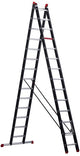 Altrex mounter escalera reformada 2 partes zr 2070 2 x 14 - 122414