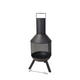 Progarden chimenea de progarden con chimenea 116 cm de metal