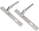Maniglia per porta Ami 357 avvitabile 245 30 cilindro a profilo 72 m5 r5,5 f1 spessore porta 53 57 mm. - 511740
