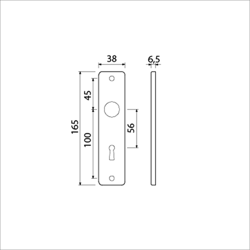 Scudo corto Ami 165 4 dx slg 56 f-1 - 211002