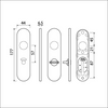 Ami protezione corta WC 177 1 5*57 click f-1 - 210261