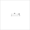 Vite Ami brevetto ferro nichelato m4x38 bloccante conf. da 10 in busta - 900219