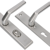 Herraje de seguridad Ami 251 50 15 kt 92 manilla giratoria con resorte 379, cilindro perfilado 92 f1 espesor de puerta 38 42 mm. - 891521