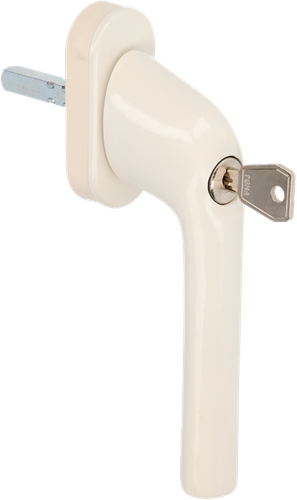 Herraje de seguridad para ventana Ami 822 7x32 blanco9010 ovalado - 425658