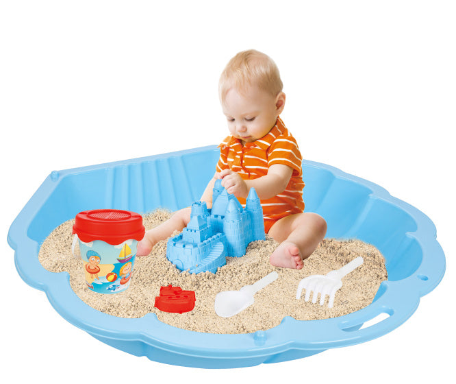 Cáscara de arena de agua de abulón pilsan 90 x 84 cm azul 1 piezas