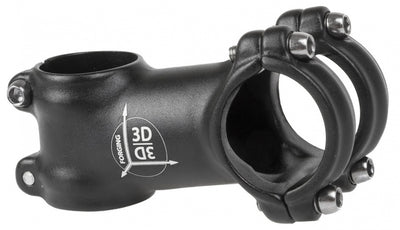 Edificio frontale dello stelo fisso 28,57 70 31,8 mm nero