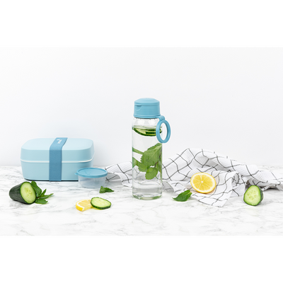 Amuse basic waterfles blauw 500ml
