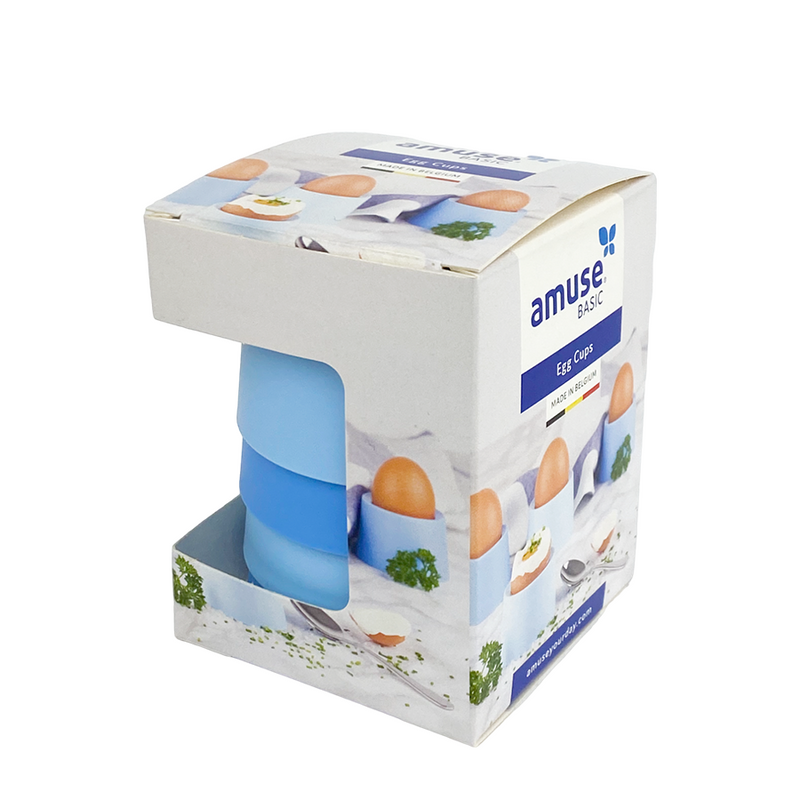 Amuse portauovo soda blue 4 pezzi