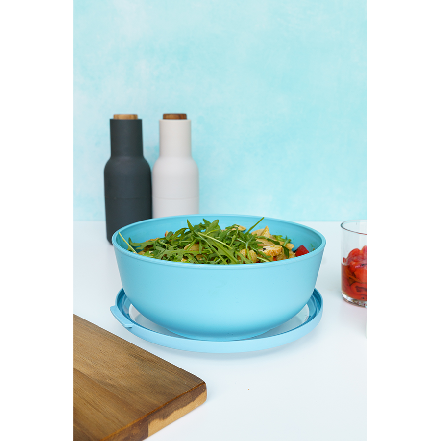 Amuse Life Ciotola con coperchio blu 2000 ml