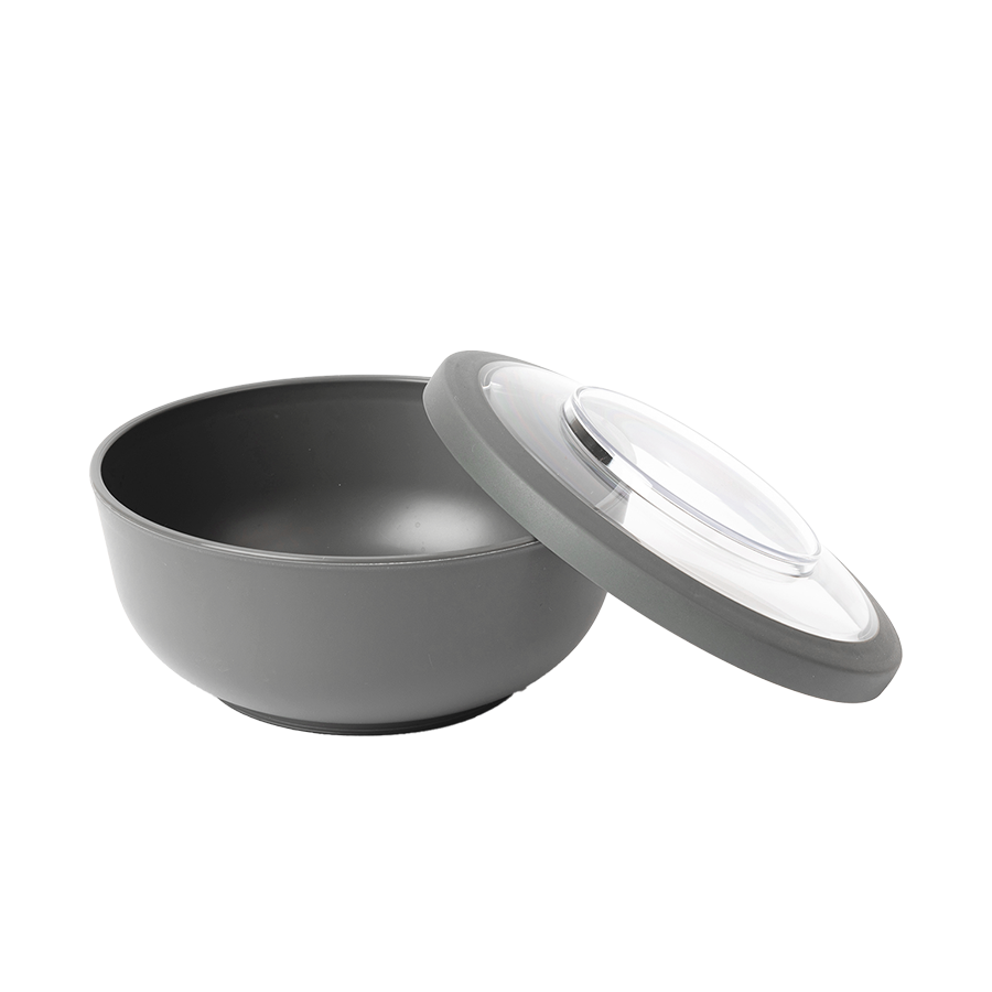 Amuse Life Ciotola con coperchio grigia 2000 ml