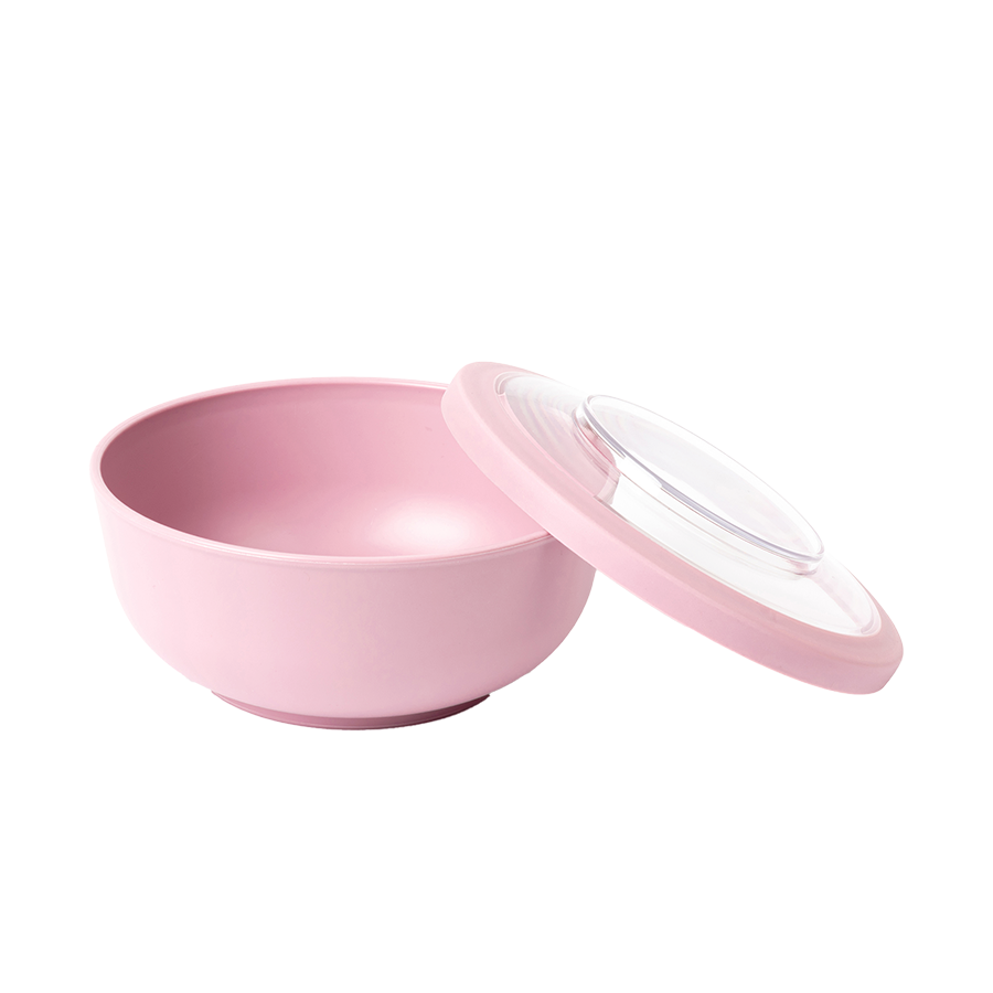 Amuse life cuenco con tapa rosa 2000ml