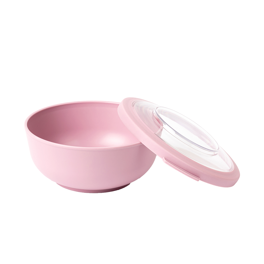 Amuse life lunch bowl met deksel roze 1000ml