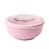 Amuse Life Ciotola per il pranzo con coperchio rosa 1000ml