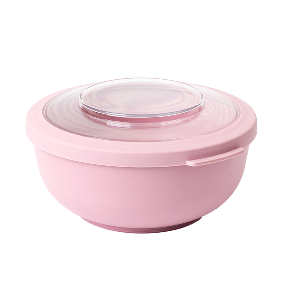 Amuse life lunch bowl met deksel roze 1000ml