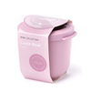 Amuse Life Ciotola per il pranzo con coperchio rosa 500ml