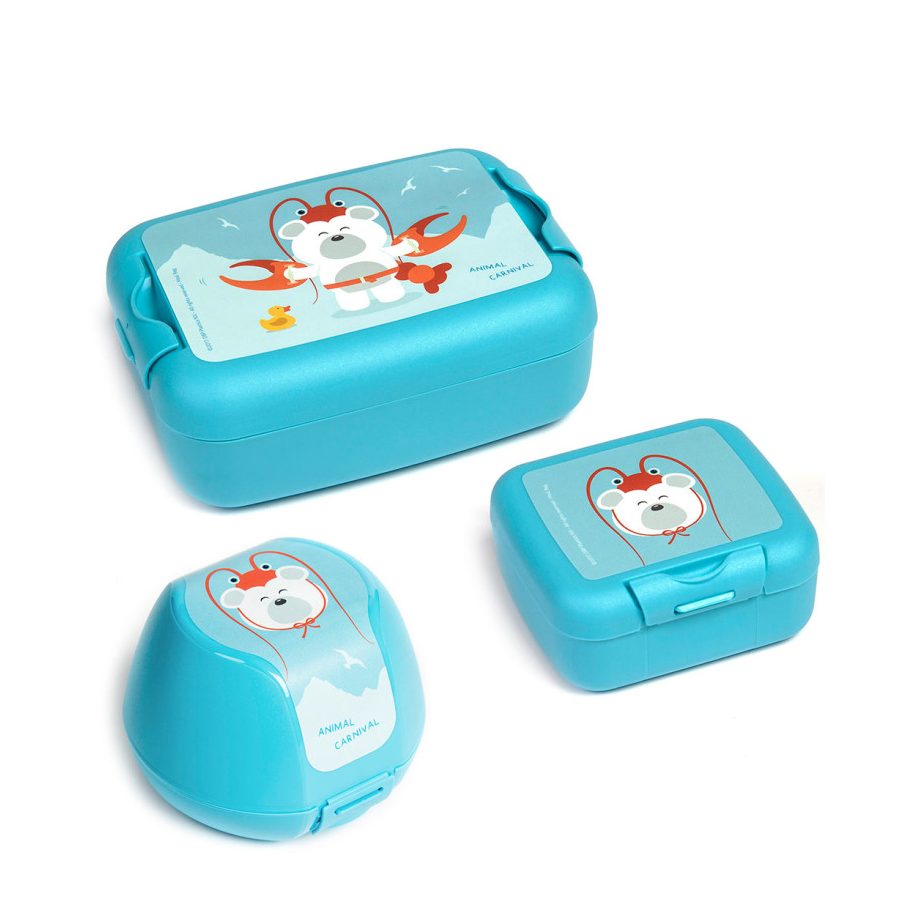 Amuse pranzo set animale carnevale orso polare