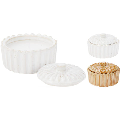 Candela styling per la casa in barattolo zucca 5 cm