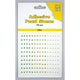 Nellie's choice • adhesive pearls 150stuks sheet 2mm 3 tones green